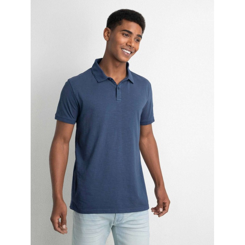 Men's polo T-shirt Petrol Industries (M-1020-POL904-5082-PETROL-BLUE)