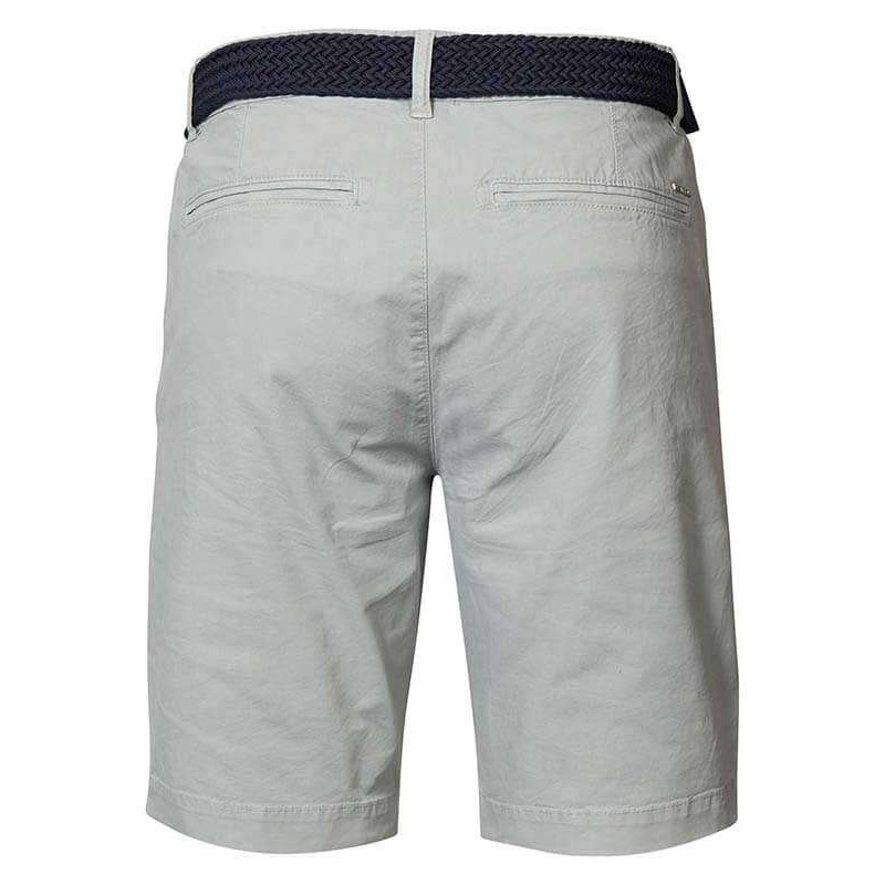 Petrol Industries men's chinos  shorts with zipper and belt (M-1020-SHO504-8068-SMOKEY-ROAD-GREY)