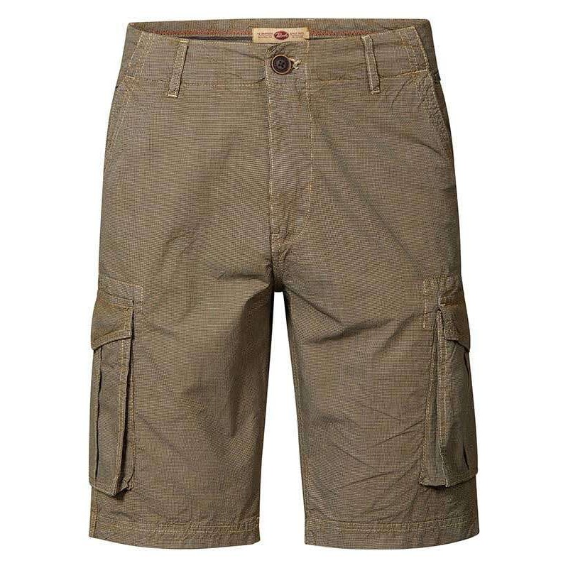 Petrol Industries men's cargo shorts with zipper (M-1020-SHO507-7113-WILD-DESERT-BEIGE)