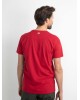 Men's T-shirt with a round neckline Petrol Industries (M-1020-TSR600-3061-FIRE-RED)