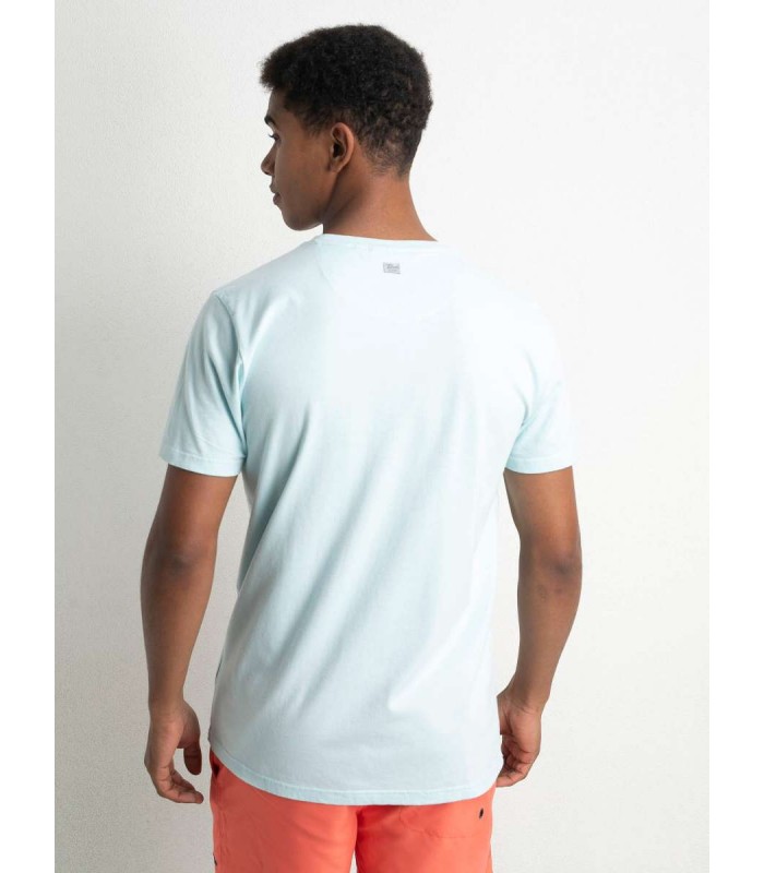 Men's  T-shirt with a round neckline Petrol Industries (M-1020-TSR636-5136-SURVIVAL-BLUE)