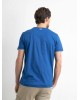 Men's T-shirt with a round neckline Petrol Industries (M-1020-TSR665-5093-IMPERIAL-BLUE)