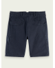 Scotch & Soda men's cargo shorts with button closure (164566-0004-NAVY)