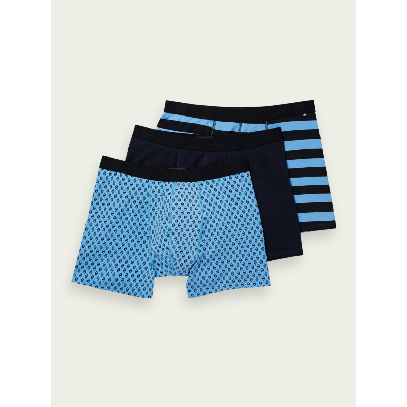 Men's boxer shorts (3pack) Scotch & Soda (165293-0218-COMBO-B-MULTICOLOUR)