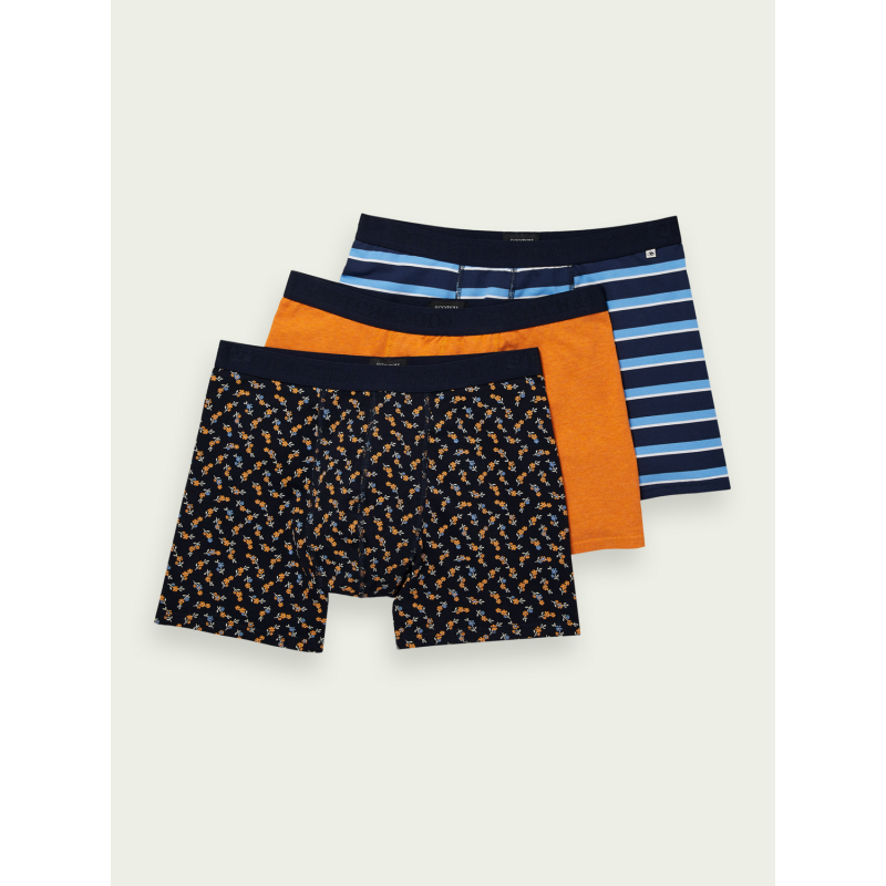 Men's boxer shorts (3pack) Scotch & Soda (165295-0217-COMBO-A-MULTICOLOUR)