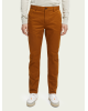 Παντελόνι chinos ανδρικό με φερμουάρ σε regular slim γραμμή Scotch & Soda (165614-0119-WALNUT)
