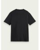 Men's T-shirt with a round neckline Scotch & Soda (165926-0008-BLACK)
