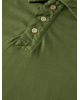 Πόλο T-shirt ανδρικό με τρία κουμπάκια Scotch & Soda (166079-0115-ARMY)