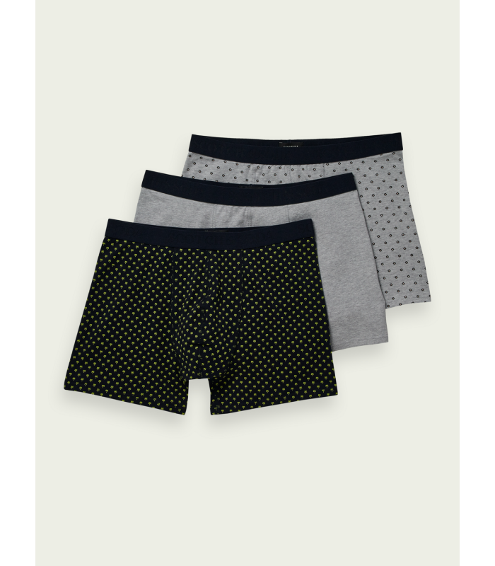 Men's boxer shorts (3pack) Scotch & Soda (166776-0220-COMBO-D-MULTICOLOUR)