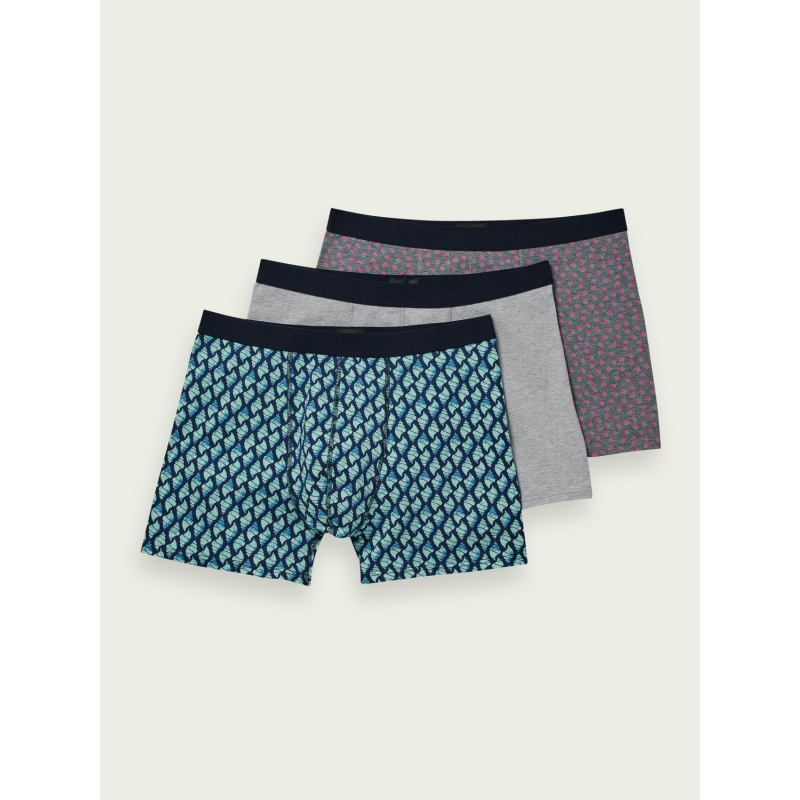 Men's boxer shorts (3pack) Scotch & Soda (166776-0221-COMBO-E-MULTICOLOUR)