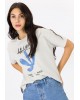 Tiffosi women's T-shirt with round neckline (10043934-JACA-736-LIGHT-GREY)