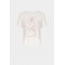 T-shirt γυναικείο με στρογγυλή λαιμόκοψη Tiffosi (10043953-MIRANDA-B-110-WHITE)