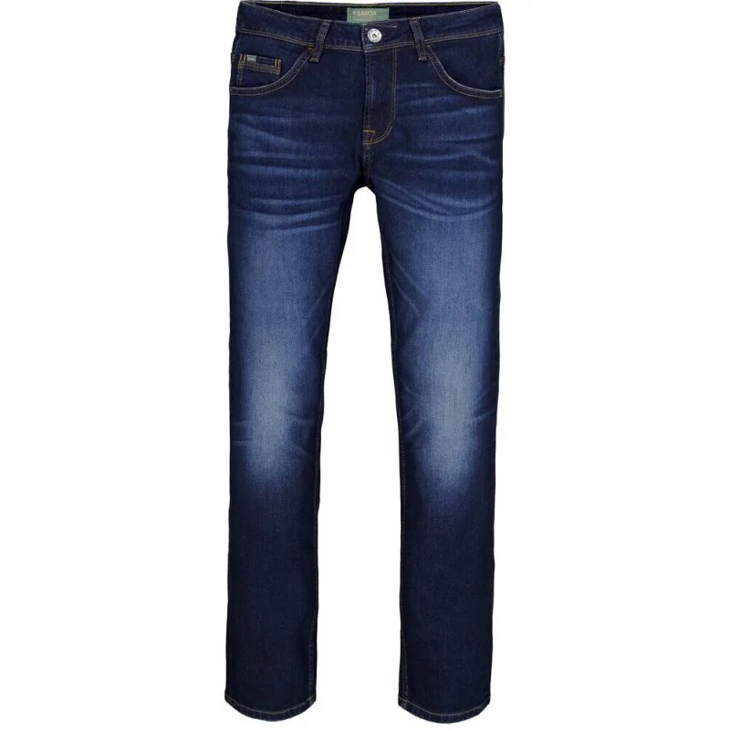 Men's slim fit jeans Garcia Jeans (630-SAVIO-6451-DARK-USED-BLUE)