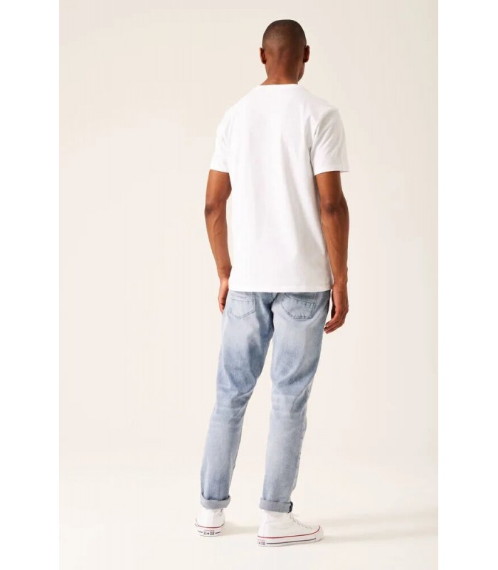 Men's T-shirt with a round neckline Garcia Jeans (B31201-50-WHITE)