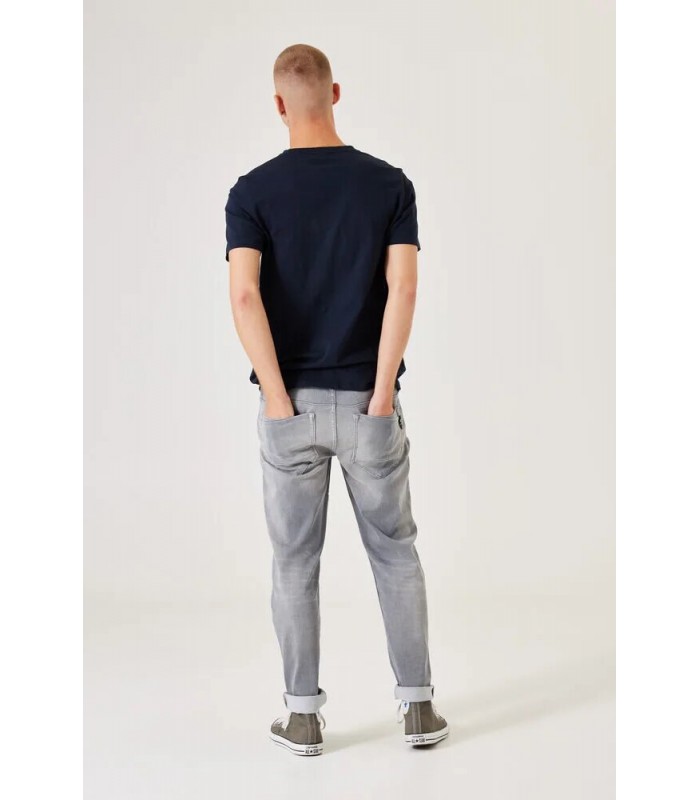 Men's T-shirt with a round neckline Garcia Jeans (B31202-292-DARK-MOON-BLUE)