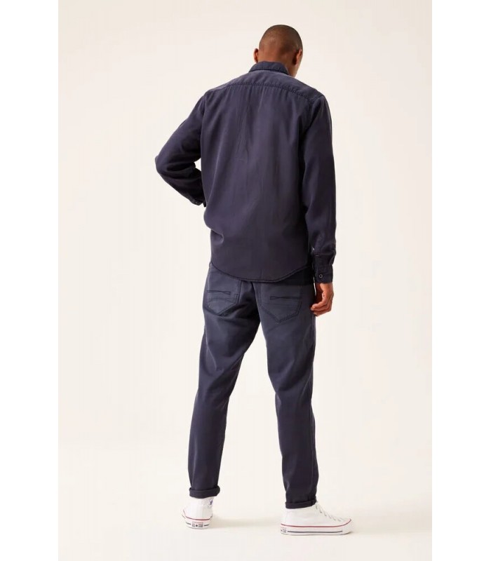 Men's long-sleeved shirt Garcia Jeans (B31281-292-DARK-MOON-BLUE)