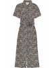 Women's buttoned floral dress Garcia Jeans (C30081-60-BLACK)
