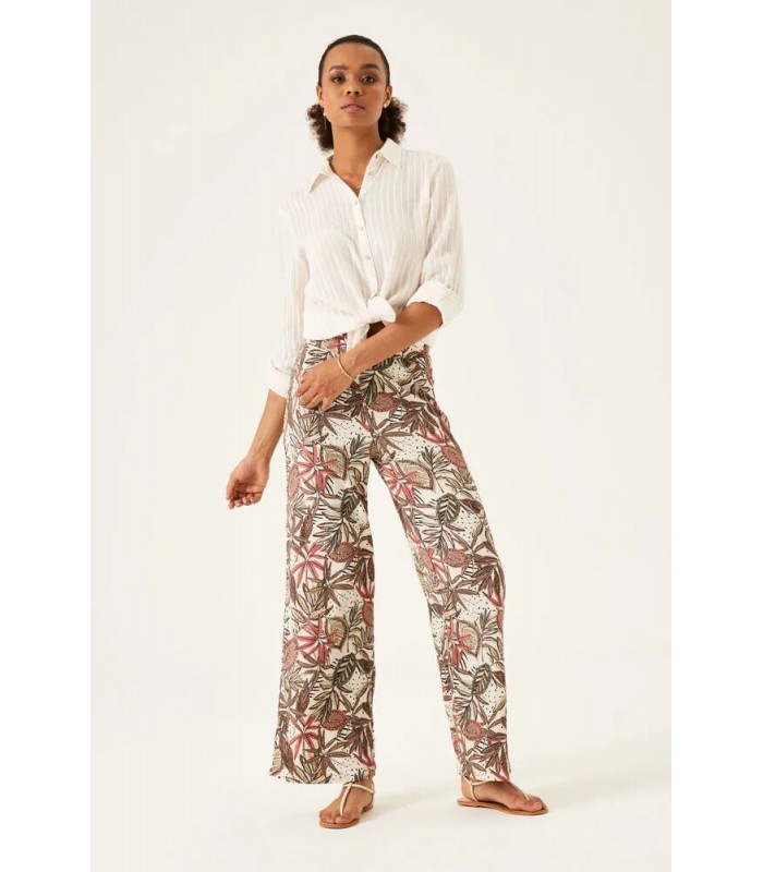 Πουκάμισο γυναικείο μακρυμάνικο ριγέ Garcia Jeans (D30230-53-OFF-WHITE)