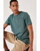 Men's T-shirt with a round neckline Garcia Jeans (Z1100-2566-SEAFOAM-GREEN)