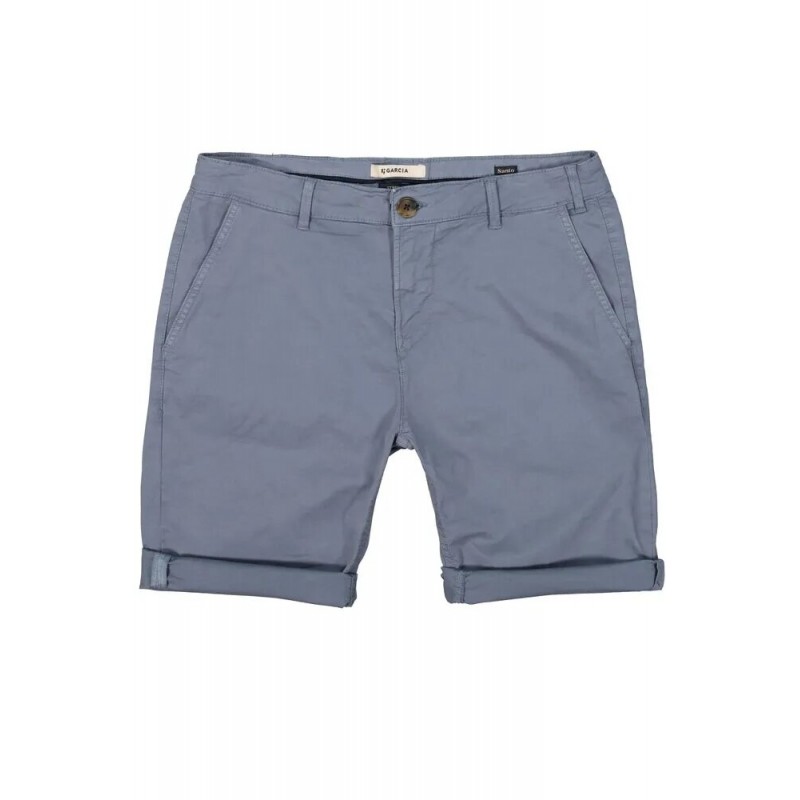 Garcia Jeans men's chinos shorts with zip closure (Z1141-4815-STONE-BLUE)
