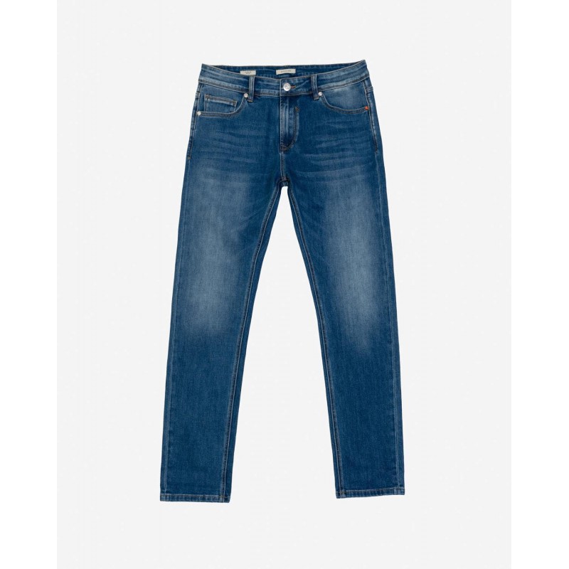 Men's regular slim fit jeans Gianni Lupo (GL6082Q-BLUE)