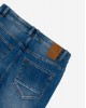 Παντελόνι ανδρικό με κουμπιά σε carrot γραμμή Gianni Lupo (GL6099Q-BLUE)
