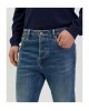 Παντελόνι ανδρικό με κουμπιά σε carrot γραμμή Gianni Lupo (GL6099Q-BLUE)