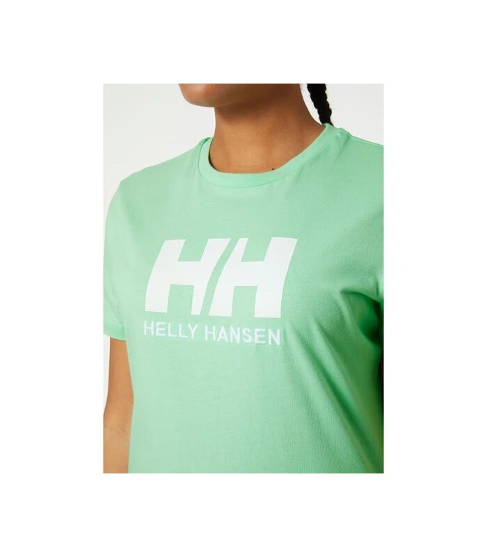 T-shirt γυναικείο με στρογγυλή λαιμόκοψη Helly Hansen (34112-419-MINT-GREEN)