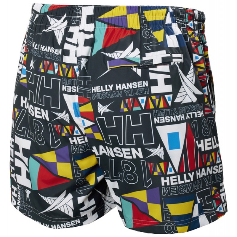 Helly Hansen men's swim trunks (34296-599-NAVY-BURGEE)