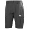Helly Hansen men's cargo shorts with zipper (54154-980-EBONY-GREY)