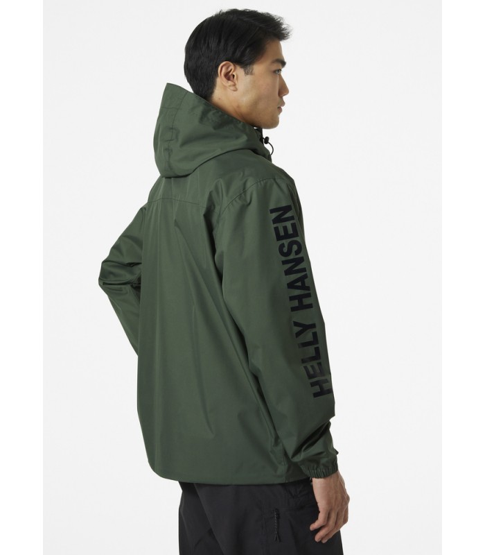 Men's hooded rain jacket Helly Hansen (64032-476-SPRUCE-GREEN)