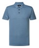 Men's knitted polo T-shirt Petrol Industries (M-1030-KWC207-5170-DUSTY-BLUE)
