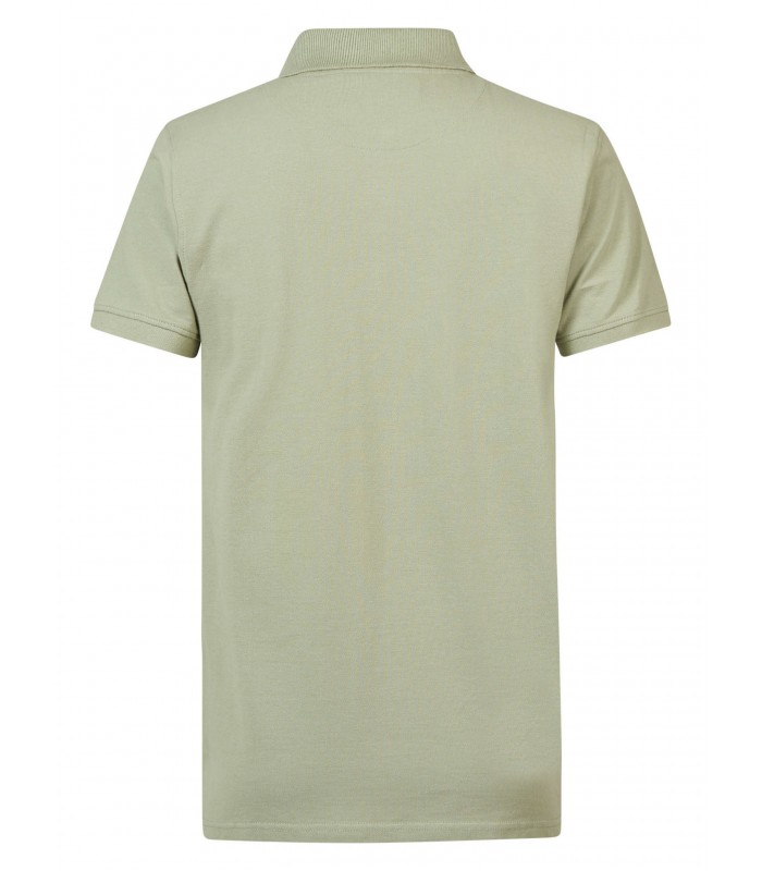 Men's polo T-shirt Petrol Industries (M-1030-POL002-6007-LIGHT-PESTO-GREEN)