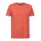 T-shirt ανδρικό με στρογγυλή λαιμόκοψη & μικροσχέδιο Petrol Industries (M-1030-TSR657-2032-CHILI-ORANGE)