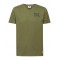 T-shirt ανδρικό με λαιμόκοψη V Petrol Industries (M-1030-TSV627-6134-DUSTY-ARMY)