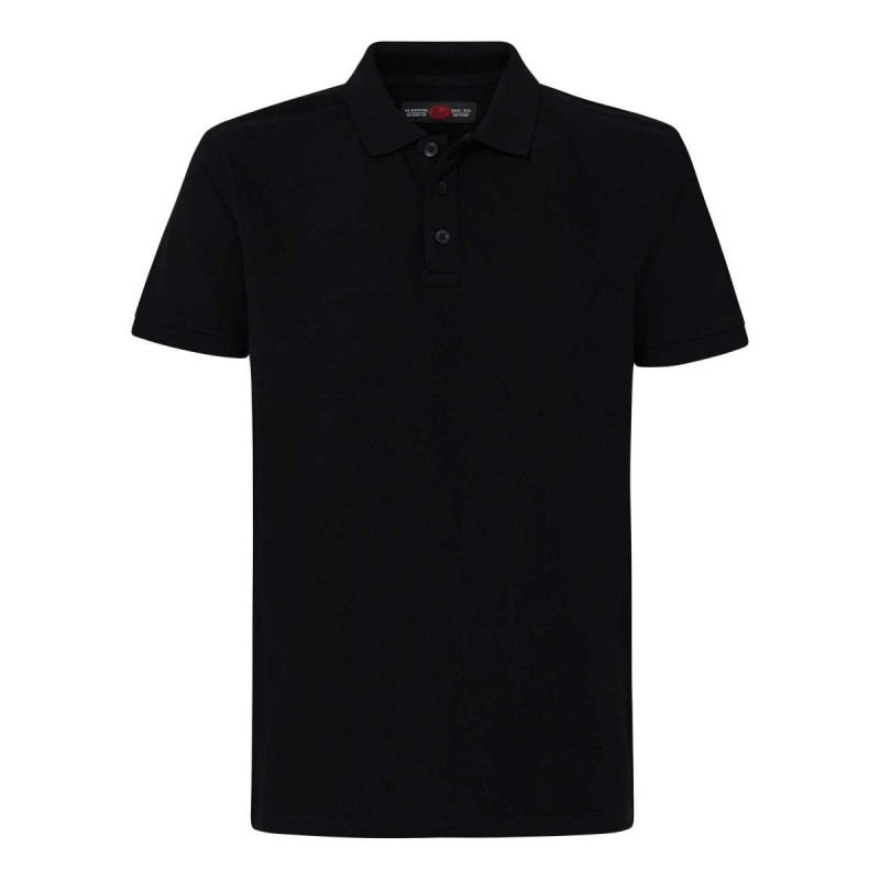 Men's polo T-shirt Petrol Industries (M-NOOS-POL002-9999-BLACK)
