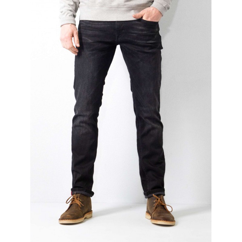 Men's regular tapered fit jeans Petrol Industries (RUSSEL-9705-BLACK-STONE)