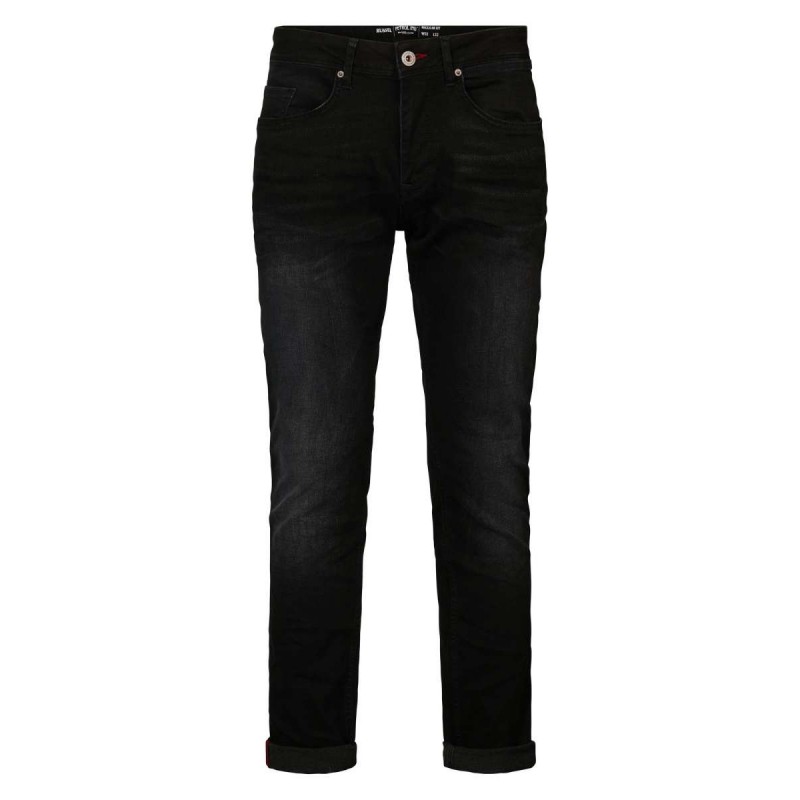 Men's regular tapered fit jeans Petrol Industries (RUSSEL-9705-BLACK-STONE)