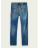 Παντελόνι ανδρικό με κουμπιά σε regular slim γραμμή Scotch & Soda (169991-5250-NEW-STARTER-BLUE)