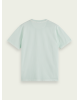 T-shirt ανδρικό με στρογγυλή λαιμόκοψη Scotch & Soda (171685-0108-MINT-GREEN)