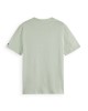 T-shirt ανδρικό με στρογγυλή λαιμόκοψη Scotch & Soda (171700-0829-MINT-MELANGE)