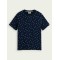 T-shirt ανδρικό με στρογγυλή λαιμόκοψη Scotch & Soda (171707-0004-NAVY)