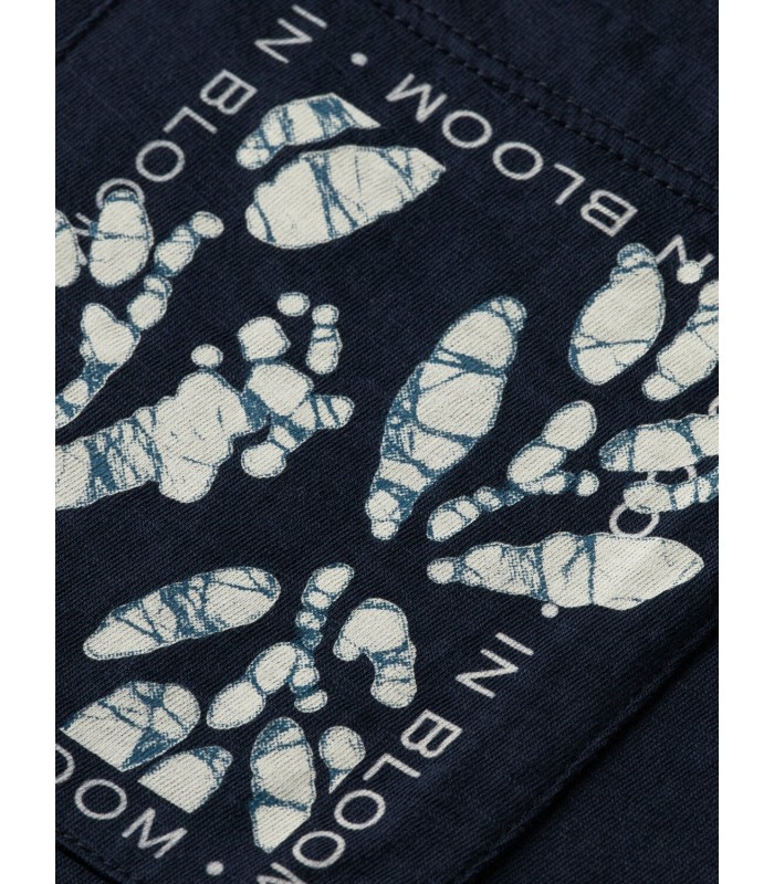 T-shirt ανδρικό με στρογγυλή λαιμόκοψη & τσεπάκι Scotch & Soda (171984-0002-NIGHT-BLUE)