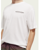 T-shirt ανδρικό με στρογγυλή λαιμόκοψη Scotch & Soda (172601-0006-WHITE)
