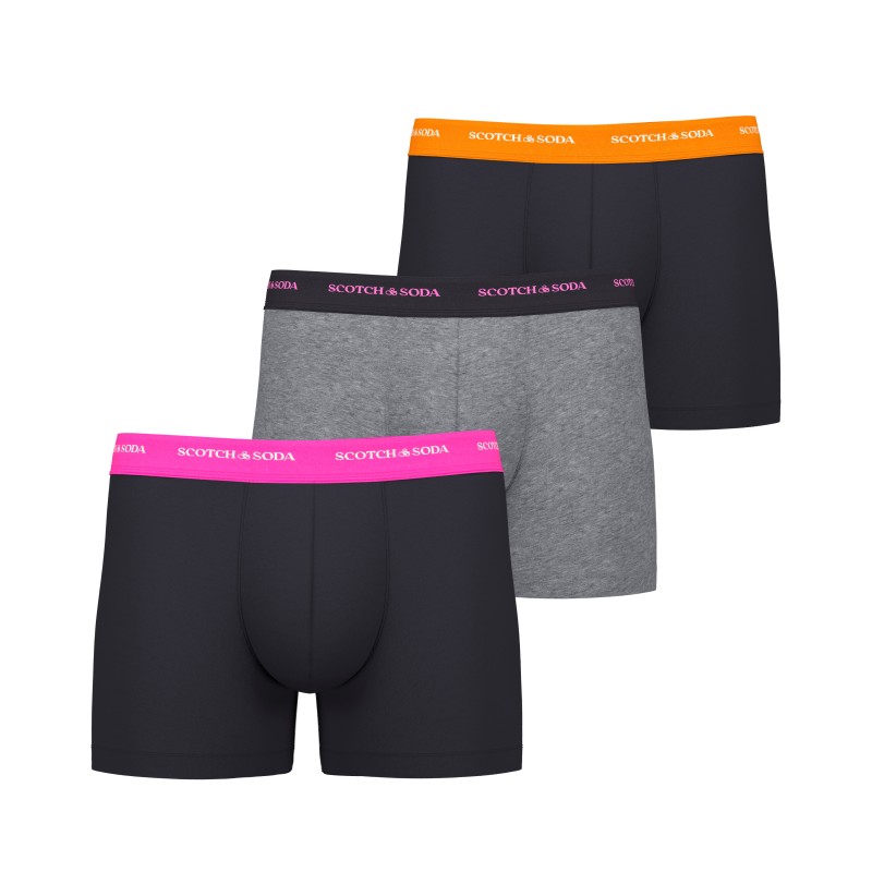 Men's boxer shorts (3pack) Scotch & Soda (701222704-010-MULTICOLOUR)