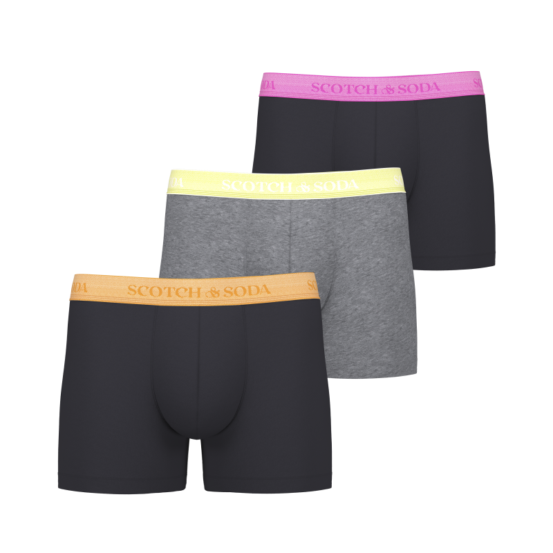 Men's boxer shorts (3pack) Scotch & Soda (701222705-009-MULTICOLOUR)