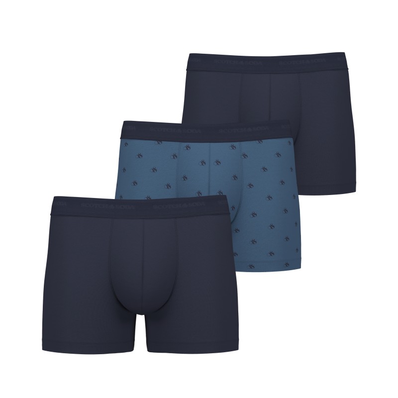 Men's boxer shorts (3pack) Scotch & Soda (701223025-003-BLUE)