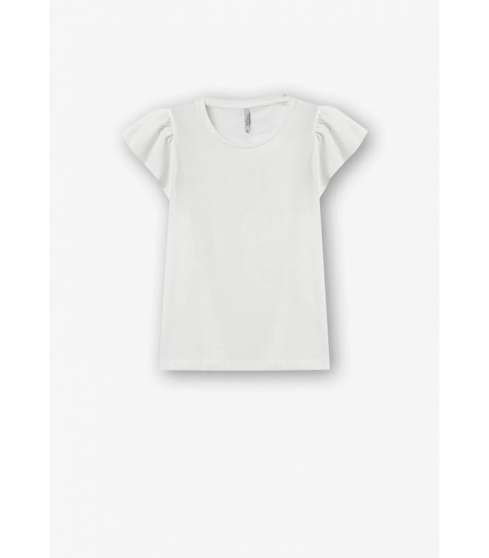 Tiffosi women's T-shirt with round neckline (10048495-KIRA-110-WHITE)