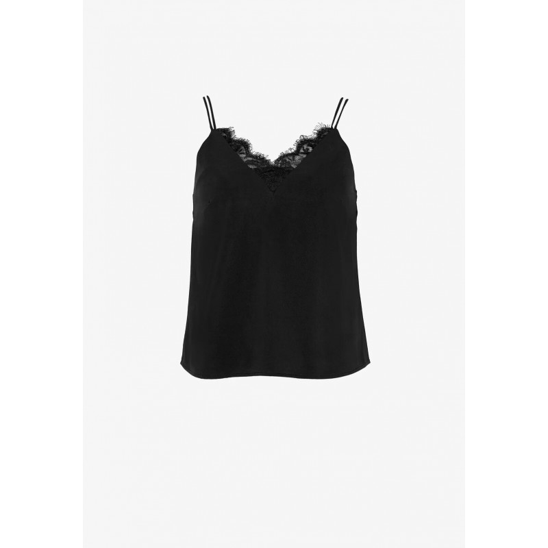 Tiffosi women's lingerie top (10049053-GOYA-000-BLACK)