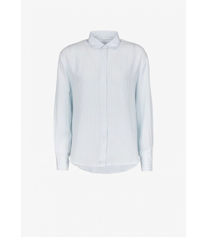 Women's long-sleeved linen shirt Tiffosi (10049055-ELLI-736-LIGHT-BLUE)